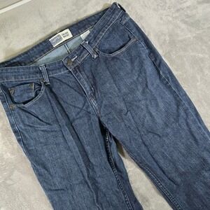 Signature‎ Levi Strauss & Co. Low Rise Bootcut Dark Wash Jeans Misses 12 Long